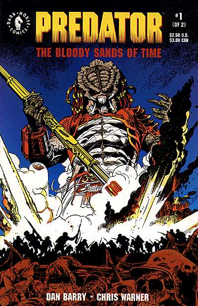 Cover for Predator: The Bloody Sands of Time #1 (of 2) (92-010)