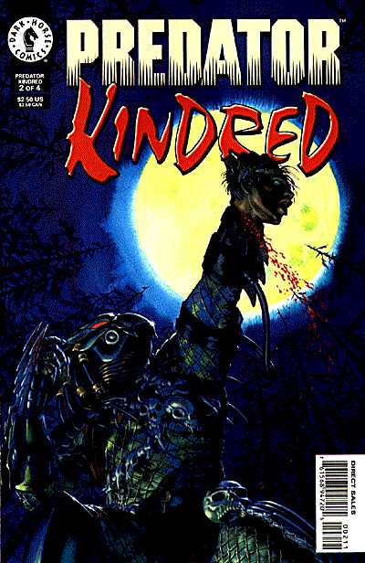 Cover for Predator: Kindred #2 (of 4) (94-732)