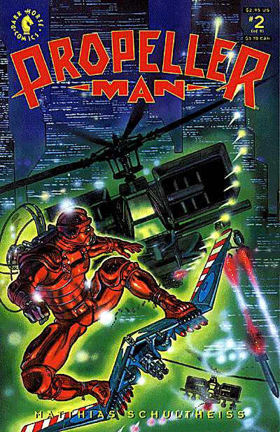 Cover for Propellerman #2 (92-383)