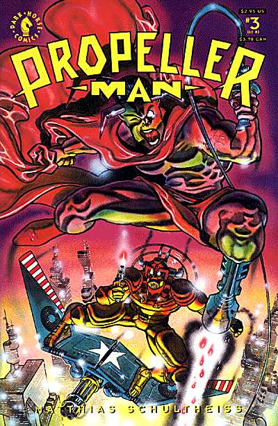 Cover for Propellerman #3 (92-395)