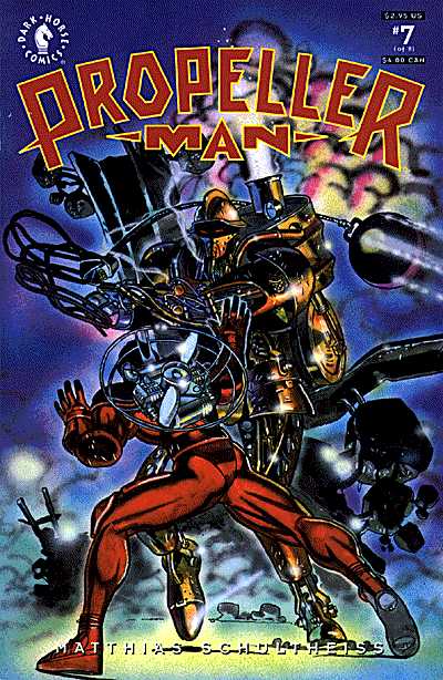Cover for Propellerman #8 (of 8) (92-461)