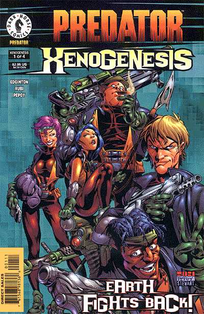 Cover for Predator: Xenogenesis #1 (of 4) (98-136)