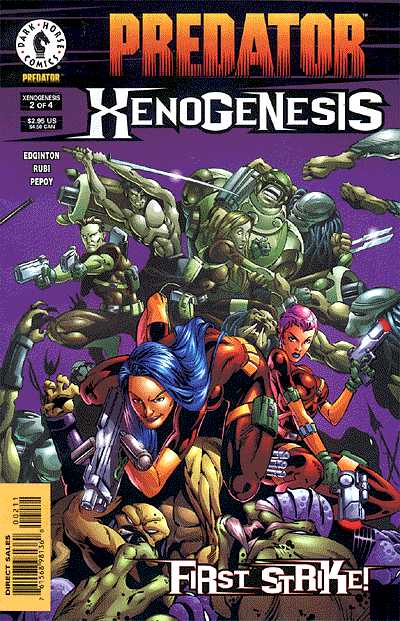 Cover for Predator: Xenogenesis #2 (of 4) (98-139)