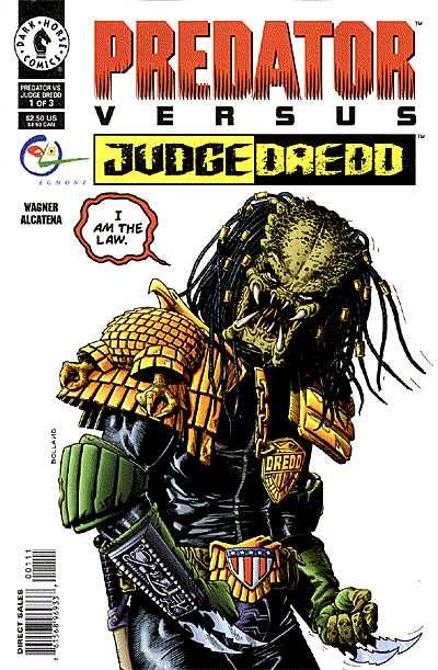 Cover for Predator vs. Judge Dredd #1 (of 3) (96-933)