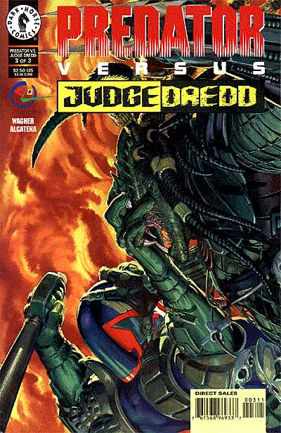 Cover for Predator vs. Judge Dredd #3 (of 3) (96-955)