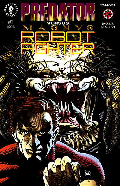 Cover for Predator vs. Magnus Robot Fighter #1 (of 2) (92-239)