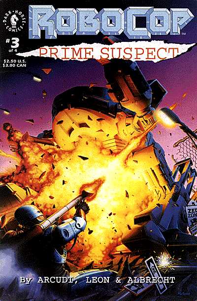 Cover for RoboCop: Prime Suspect #3 (of 4) (92-189)