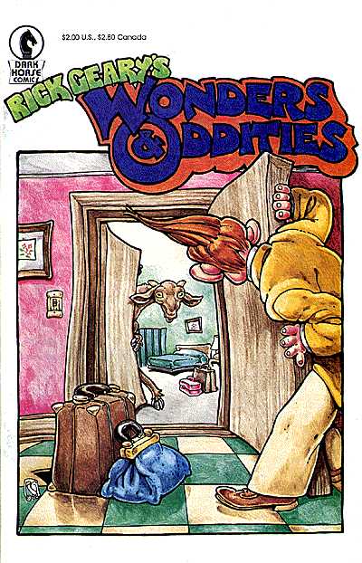 Cover for Rick Geary's Wonders and Oddities (90-050)