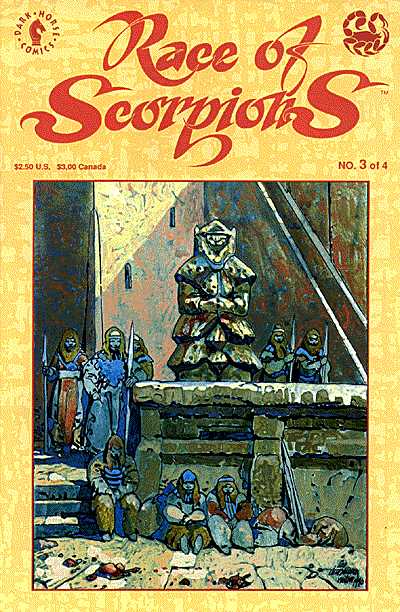 Cover for Race of Scorpions #3 (of 4) (91-366)