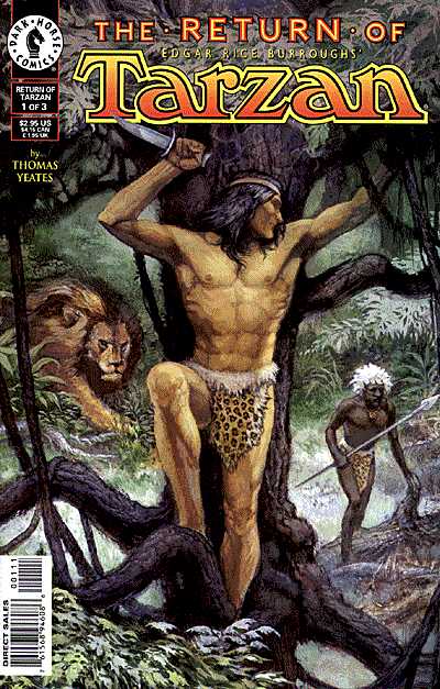 Cover for Edgar Rice Burroughs' The Return of Tarzan #1 (of 3) (94-608)