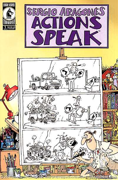 Cover for Sergio Aragonés Actions Speak #1 (of 6) (00-139)