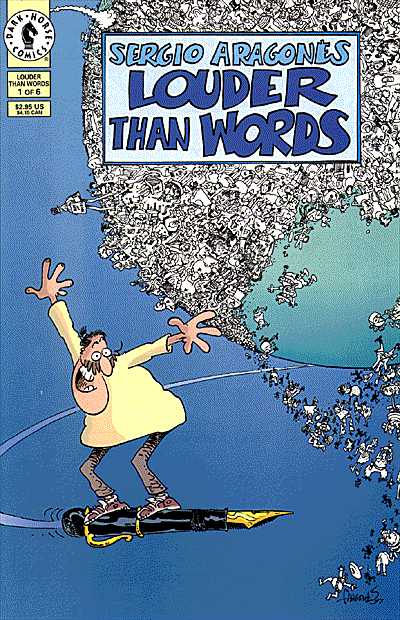 Cover for Sergio Aragonés' Louder Than Words #1 (of 6) (97-222)