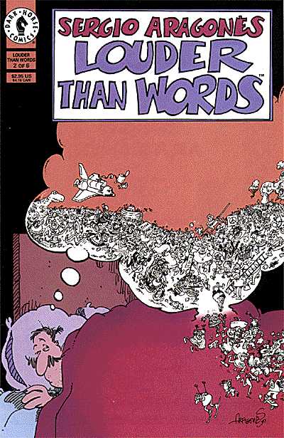 Cover for Sergio Aragonés' Louder Than Words #2 (of 6) (97-231)