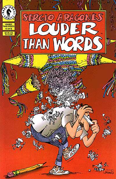 Cover for Sergio Aragonés' Louder Than Words #4 (of 6) (97-241)