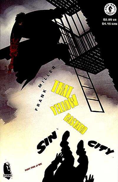 Cover for Sin City: That Yellow Bastard #5 (of 6) (94-835)