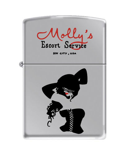 Cover for Sin City: Molly's Escort Service Zippo® Lighter (15-145)