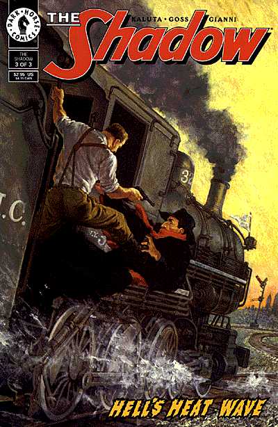 Cover for The Shadow: Hell's Heat Wave #3 (of 3) (93-670)