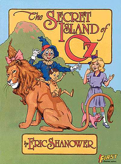 Cover for The Secret Island of Oz (92-713)