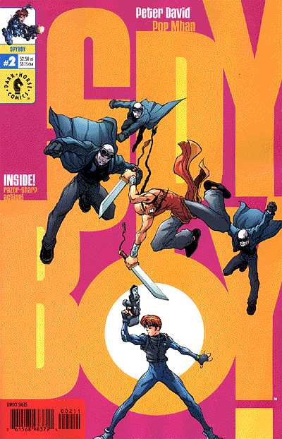 Cover for Spyboy #2 (98-381)