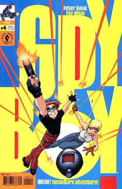 Cover for Spyboy #4 (98-387)