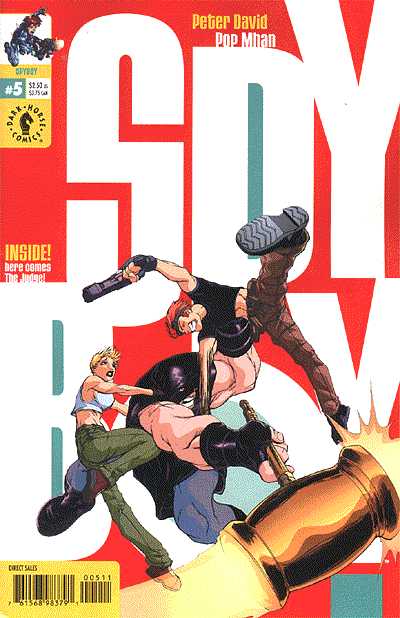 Cover for Spyboy #5 (98-394)