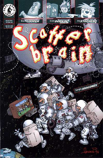 Cover for Scatterbrain #4 (of 4) (97-476)