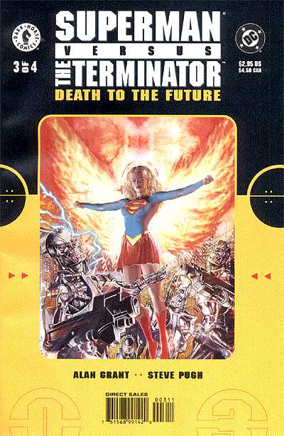 Cover for Superman vs. The Terminator: Death to the Future #3 (of 4) (99-150)