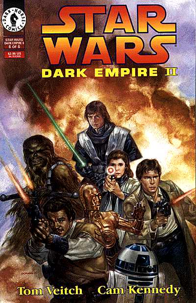 Cover for Star Wars: Dark Empire II #6 (of 6) (93-261)