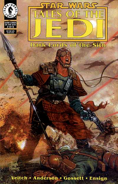 Cover for Star Wars: Tales of the Jedi - Dark Lords of the Sith #2 (of 6) (93-534)