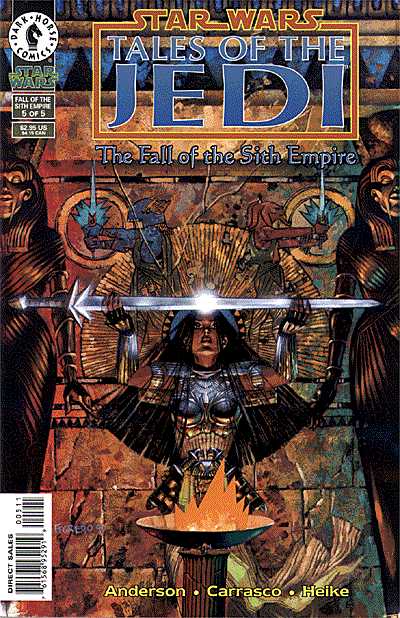 Cover for Star Wars: Tales of the Jedi - The Fall of the Sith Empire #5 (of 5) (95-305)