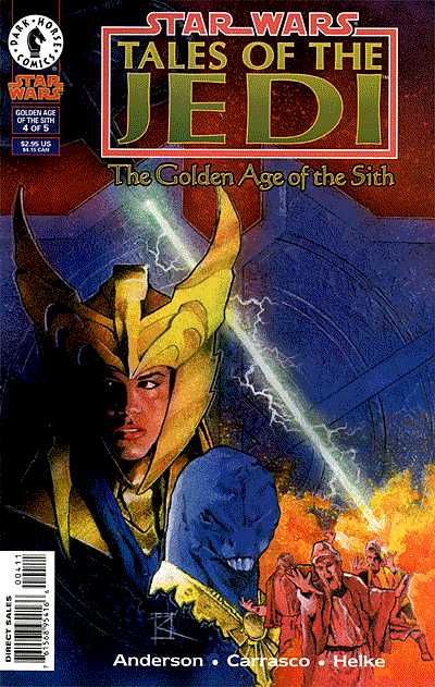 Cover for Star Wars: Tales of the Jedi - The Golden Age of the Sith #4 (of 5) (95-277)