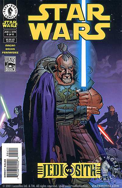 Cover for Star Wars: Jedi vs. Sith #4 (of 6) (99-232)
