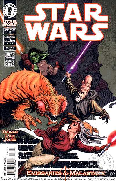 Cover for Star Wars #16: Emissaries to Malastare (Part 4 of 6) (99-113)