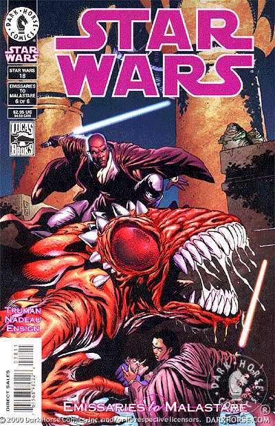 Cover for Star Wars #18: Emissaries to Malastare (Part 6 of 6) (99-120)
