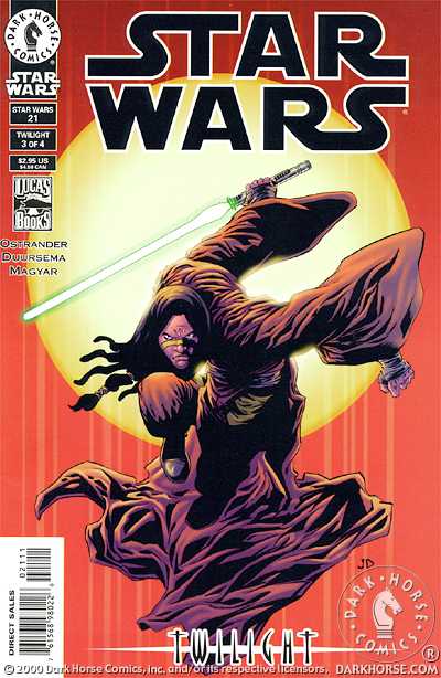 Cover for Star Wars #21: Twilight (Part 3 of 4) (99-306)
