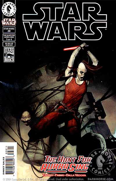 Cover for Star Wars #28: The Hunt for Aurra Sing (Part 1 of 4) (00-050)