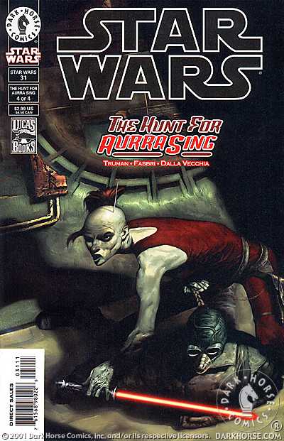 Cover for Star Wars #31: The Hunt for Aurra Sing (Part 4 of 4) (00-060)