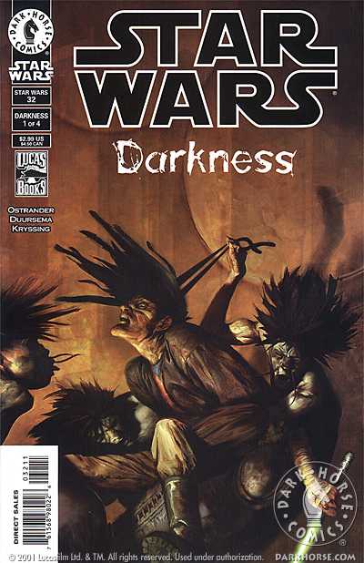 Cover for Star Wars #32: Darkness (Part 1 of 4) (00-459)