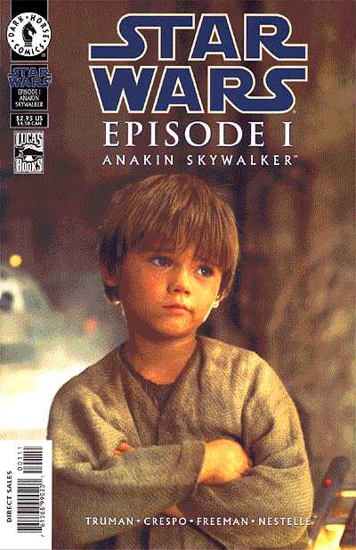 Cover for Star Wars: Episode I - The Phantom Menace - Anakin Skywalker (photo cover) (99-020)