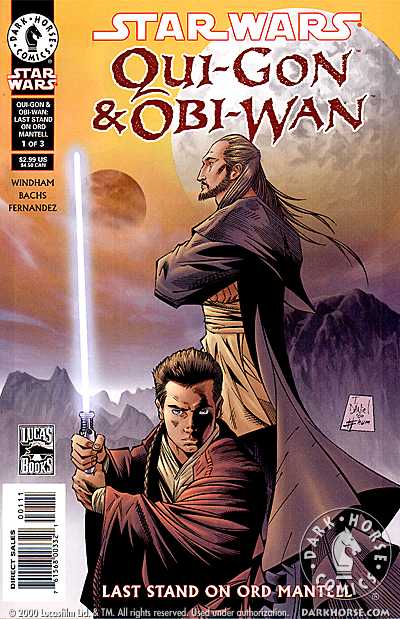 Cover for Star Wars: Qui-Gon and Obi-Wan - Last Stand on Ord Mantell #1 (of 3) (Daniel cover) (00-332)