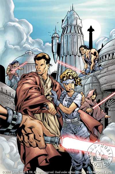 Cover for Star Wars: Qui-Gon and Obi-Wan - Last Stand on Ord Mantell #2 (of 3) (00-287)