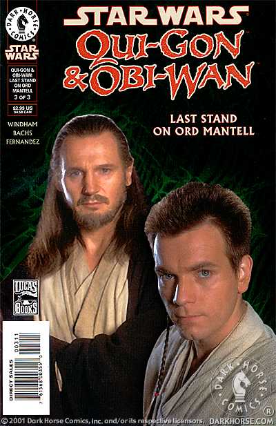 Cover for Star Wars: Qui-Gon and Obi-Wan - Last Stand on Ord Mantell #3 (of 3) (photo cover) (00-360)