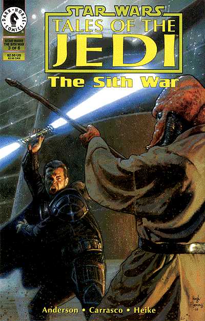 Cover for Star Wars: Tales of the Jedi - The Sith War #3 (of 6) (93-628)