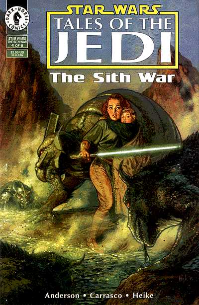 Cover for Star Wars: Tales of the Jedi - The Sith War #4 (of 6) (93-644)