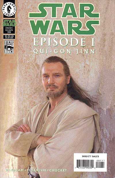 Cover for Star Wars: Episode I - Qui-Gon Jinn (photo cover) (99-030)