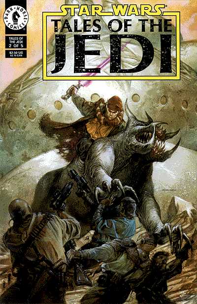 Cover for Star Wars: Tales of the Jedi #2 (of 5) (93-122)