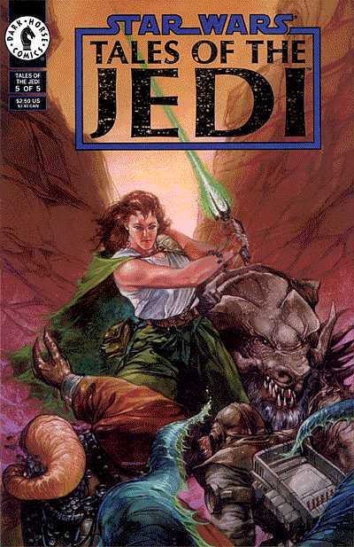 Cover for Star Wars: Tales of the Jedi #5 (of 5) (93-152)