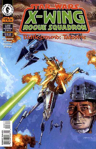 Cover for Star Wars: X-Wing Rogue Squadron #11: Battleground Tatooine (Part 3 of 4) (94-901)