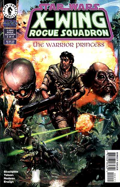 Cover for Star Wars: X-Wing Rogue Squadron #14: The Warrior Princess (Part 2 of 4) (96-487)