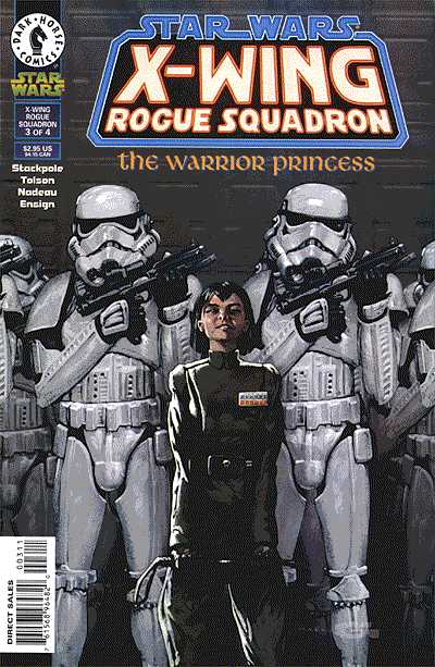 Cover for Star Wars: X-Wing Rogue Squadron #15: The Warrior Princess (Part 3 of 4) (96-490)
